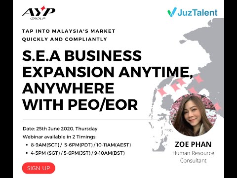 High-Speed Market Entry into Malaysia with PEO/EOR